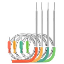 Wifi Meat Thermometer Ibbq-4T Replacement Colored Probe 4-Pack Kit Only ... - £41.66 GBP