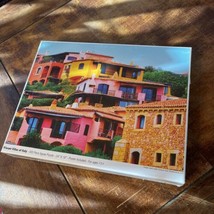 Vibrant Villas of Italy Jigsaw Puzzle W/ Poster Colorcraft 300 Piece 24&quot;... - $4.49