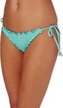 Seafolly Turquoise Swimsuit Bikini Bottom Havana Hipster Tie Side US Sz 6 - $14.55