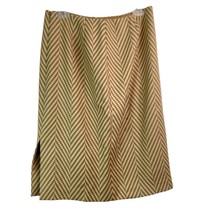 Talbots Collection Midi Skirt Womens 10 Wool Cashmere Knee Side Zip Vent Lined - £17.98 GBP