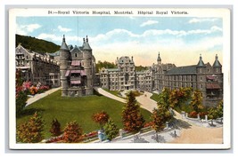 Royal Victoria Hospital Montreal Quebec Canada WB Postcard N22 - £2.21 GBP