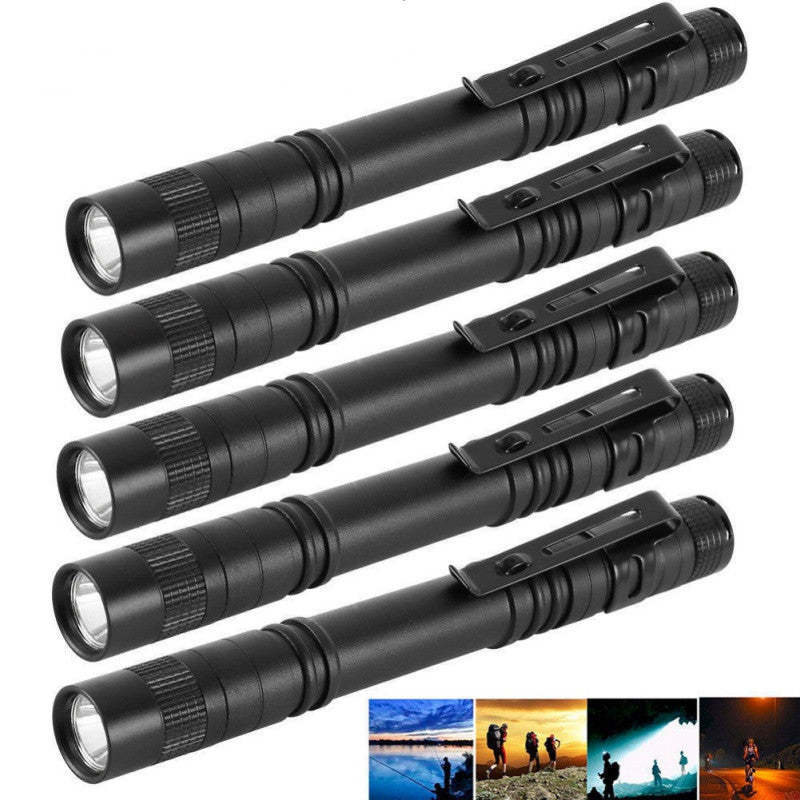 Aluminum LED Flashlight - $9.52