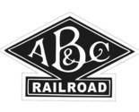 Alabama Birmingham &amp; Coast Railroad Railway Train Sticker Decal R6994 - $1.95+