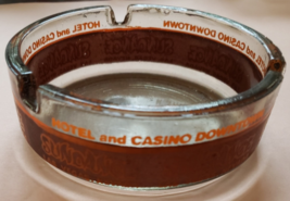 The Sundance Hotel/Casino Downton Las Vegas Glass Ashtray, 3-1/2&quot; x 1&quot; round - £14.91 GBP