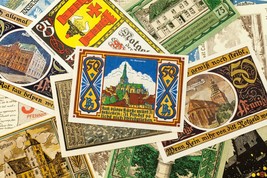 1920&#39;s Deutschland Notgeld (Notfall Geld) 25pc - Domnau, Freiburg, Osnab... - £78.21 GBP