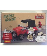NEW Peanuts Snoopy Secret Agent Car Building Set - 114 Pieces - $33.26