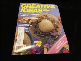 Creative Ideas for Living Magazine August 1984 Hats, Wood Quilts - $10.00