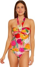 Trina Turk Sunny Bloom Convertible Tankini Top ONLY MSRP $108 Size 10 NWT - $38.99