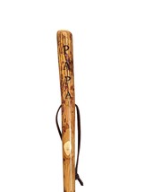 Walking Stick with &quot;PAPA&quot; Carved in Hiking Staff, up to 60&quot; tall - £55.93 GBP