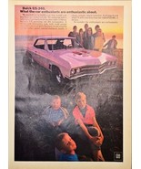 1967 BUICK GS-340 - Family-Beach-Kids-340 cubic V8 260 hp-Vintage Print ... - $12.77