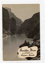 Boulder Dam National Recreational Area Arizona Nevada Booklet 1941 - $21.78