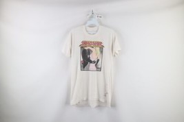 Vintage 80s Mens Medium Distressed Head East Choice of Weapons Band T-Shirt USA - £102.51 GBP