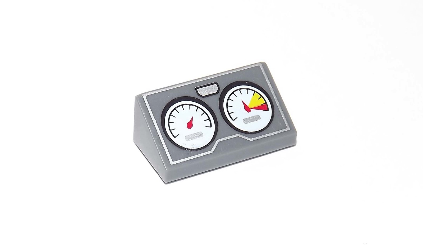Building Speedometer Vehicle Car Control Panel 2X1 Piece Minifigure Custom - $3.21