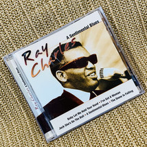 Ray Charles A Sentimental Blues Music Album CD 18 Tracks I&#39;ve Got A Woman - £8.10 GBP