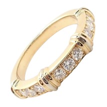 Authenticity Guarantee 
Authentic! Cartier 18k Yellow Gold Diamond Band ... - £3,182.09 GBP