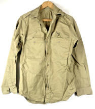 Korean Vietnam War Hero Uniform Shirt Authentic Button Down Vintage Smal... - $49.72