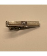 Vintage Swank Silver Tone Tie Clip Bar Estate Fashion Jewelry Find KG - $370.65 MXN