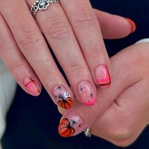 RIICFDD Halloween Press On Nails 24 Pcs Light Pink Almond Full Cover Cute - €2,65 EUR RIICFDD Halloween Press On Nails 24 Pcs Light Pink Almond Full Cover Cute - €2,65 EUR