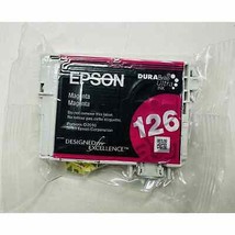 Genuine OEM Epson 126 Magenta Ink Cartridge WF3520 WF3540 WF7010 WF7510 WF7520 - £11.67 GBP