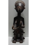  Akan Peoples Ivory Coast-Ghana, Breast Feeding, Maternity Figure - £719.42 GBP