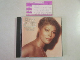 Dionne Warwick Greatest Hits 1979-1990 12 Trk Arista CD+1988 Concert Ticket Stub - £5.05 GBP
