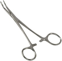 5.5&quot; KELLY FORCEPS Curved Tip Box Lock Locking Clamp Hemostats MABIS 25-... - $16.00