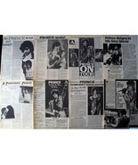 PRINCE ~ Sixteen (16) B&amp;W Vintage ARTICLES from 1984-1986 ~ Clippings - $10.92