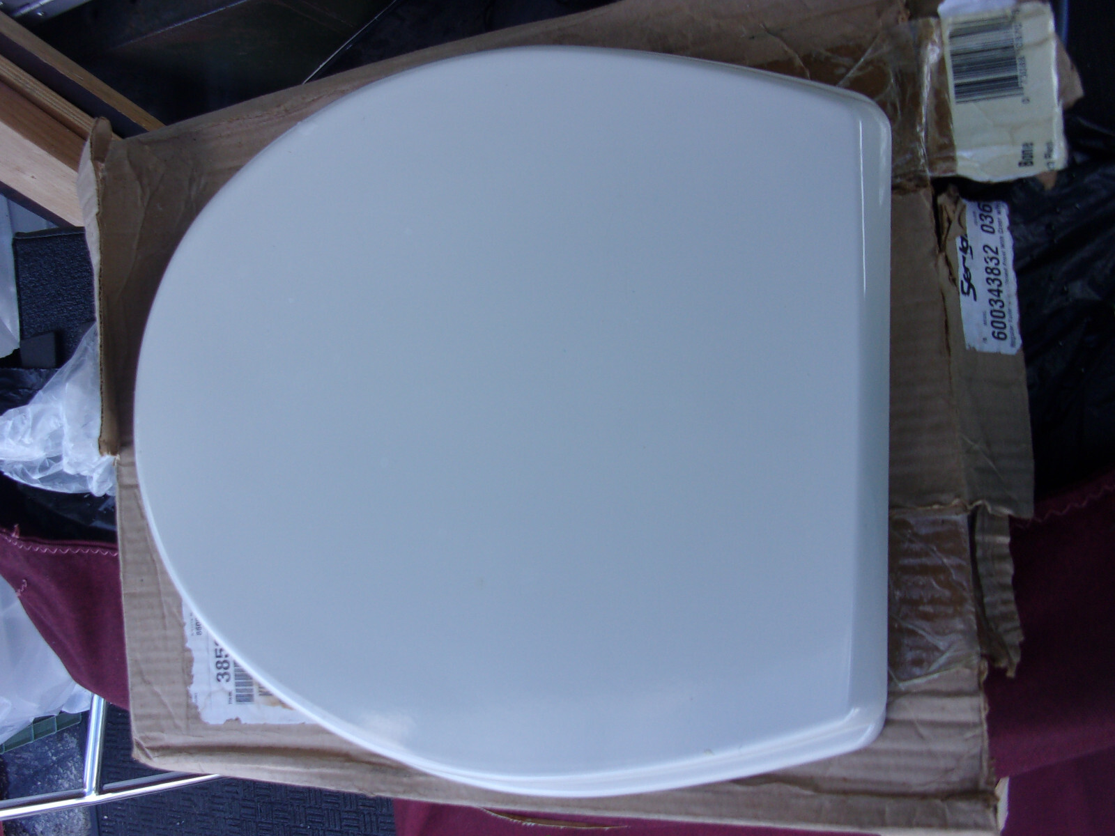 Sealand Dometic 385343832 VacuFlush EcoVac Bone Toilet Seat &amp; Lid - $54.45