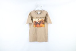 Vintage Womens Small Faded Belle Meade Plantation Iroquois Equestrian T-Shirt - £27.06 GBP