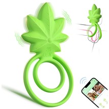 Vibrating Cock Ring with Clitoral Stimulator, Silicone Pleasure Penis Ri... - $16.99