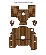 2007 Fountain 33SFC Cockpit Floor Pad Boat EVA Foam Teak Deck Flooring Mat - $1,639.88 CAD