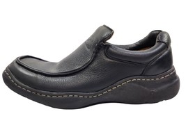 Crocodile Black Leather Dress Casual Slip On Loafers Shoes Men&#39;s 6.5 M - £4.66 GBP