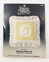 Stitchery Pillow Kit Precious Moments Paragon 8407 MADE IN HEAVEN 12x12&quot;  SEALED - £10.04 GBP