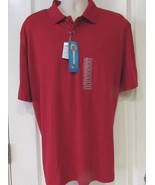 PGA TOUR S/S  Airflux Performance Polo Chili Pepper Mens Sz XXL  NWT MSR... - $22.25