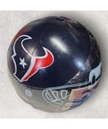 Houston Texans NFL Mini Football Figure Helmet With Feet Riddell Gumball  - $147.66 MXN