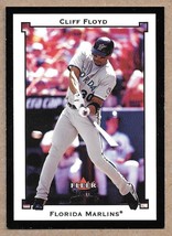 2002 Fleer Premium #12 Cliff Floyd Florida Marlins - $1.98