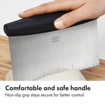 OXO Good Grips Stainless Steel Dough Cutter Scraper Chopper Multi-Purpos... - $11.95