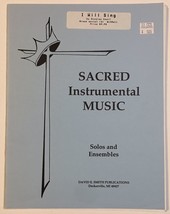 Sacred Instrumental Sheet Music ~ I Will Sing ~ David E. Smith ~ Brass - £6.92 GBP