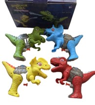 Small Dinosaur Water Toys Water Blaster Soaker  4 Pack NEW - £21.31 GBP