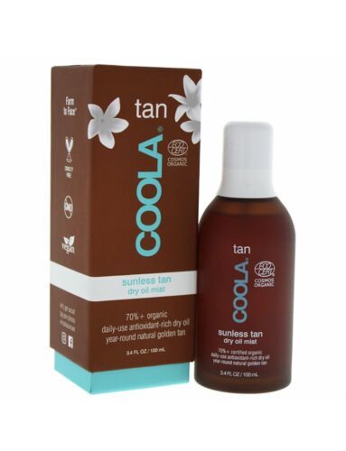 COOLA Tan Organic Sunless Tan Dry Oil Mist 3.4 oz. Self Tanner Antioxidant-Rich - $29.99