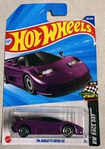 Hot Wheels Mainline 2025 Case L &#39;94 BUGATTI EB110 SS LONG Card FREE Prot... - $8.42
