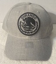 DURANGO MEXICO MEXICAN STATE EAGLE BASEBALL CAP HAT ( LIGHT GREY ) - $14.44