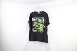NASCAR Monster Energy Drink Mens Large Faded Charlotte Motor Speedway T-Shirt - £31.11 GBP