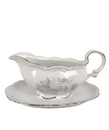 Vintage Mitterteich Bavaria Germany MONIKA Gravy Boat with Underplate Po... - $459.77 MXN