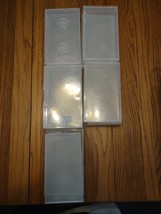 Set Of 10 Clear Video Cases For VHS Used - £11.53 GBP