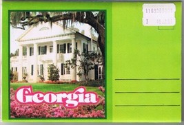 Postcard Booklet Georgia USA - $2.73