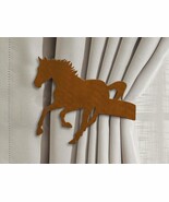 Golf Theme Kokopelli Golfer Drapery Holdback in Black Rust or Unpainted - $39.00