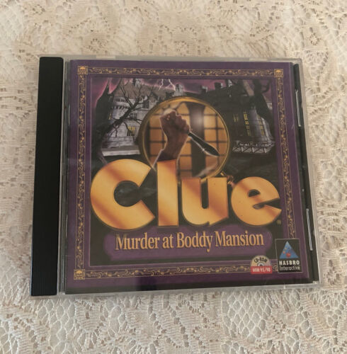 Primary image for Clue: Murder at Boddy Mansion  PC 1998  Jewel Case Windows 95/98