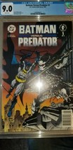 Batman vs Predator #1 Newsstand Edition CGC 9.0 (2006886001) - £98.09 GBP