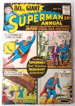 DC 80 PAGE GIANT SUPERMAN ANNUAL #1 1964 GD - $41.98